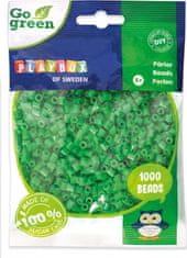 PLAYBOX  Zažehlovací korálky - zelené 1000 ks