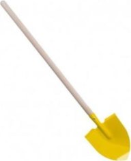 Teddies  Žlutý rýč s násadou 83cm - špičatý