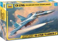 Zvezda  Model Kit letadlo 7294 - Sukhoi SU-27 UB "Flanker-C" (1:72)