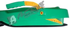 Plastkon Boby s volantem Snowboat - zelený