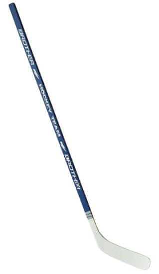 Bohemia Hokejka plastová s dýhou 147cm - pravá - modrá