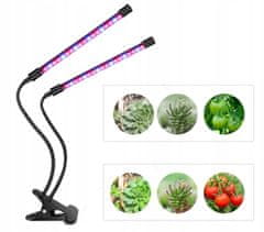 Dexxer LED lampička s klipem pro pěstování rostlin