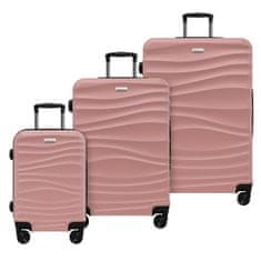 AVANCEA® Sada cestovních kufrů AVANCEA DE33203 Old pink SML