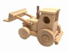 Ceeda Cavity - přírodní dřevěné auto - traktor s radlicí