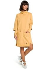 BeWear Dámské mini šaty Mandurah B089 žlutá L