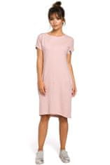 BeWear Dámské midi šaty Almut B050 růžová XXL