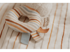 Little Dutch - Chrastítko králíček Miffy vintage proužky