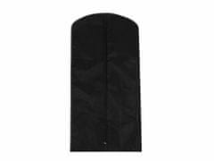 Kraftika 1ks (65x160 cm) černá obal na oděvy z netkané textilie