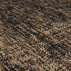 Flair Rugs Kusový koberec Idris Black/Natural 120x170 cm
