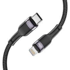Tech-protect Ultraboost kabel USB-C / Lightning 3A 30W 2m, černý
