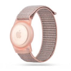 Tech-protect Nylon řemínek na Apple AirTag, Pink