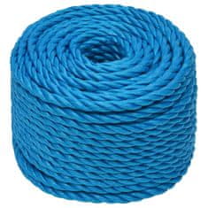 Greatstore Pracovní lano modré 24 mm 100 m polypropylen