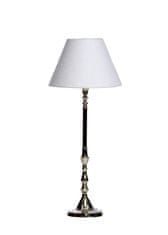 Lene Bjerre Stolní lampa ALBERTA 49 cm, stříbrná
