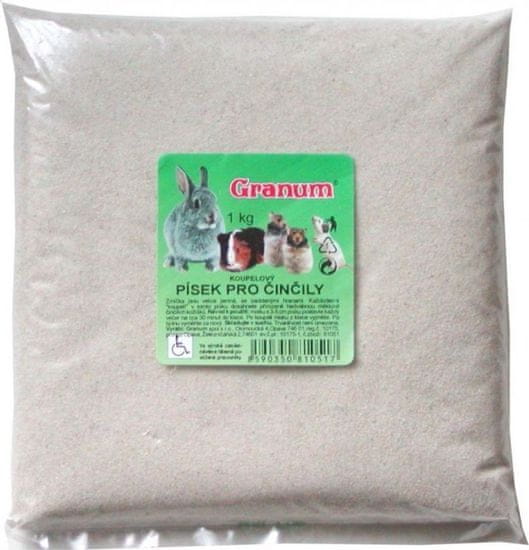 Granum Písek činčila 1kg Granum