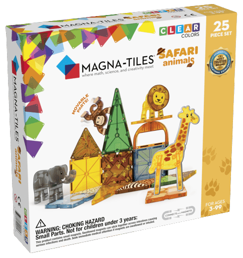 Valtech MagnaTiles 25 - Zvířátka Safari