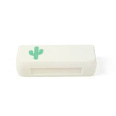 Northix Krabička na pilulky, cestovní velikost - Kaktus 