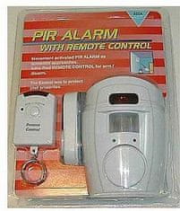 HADEX Nástěnný alarm s PIR čidlem a dálkovým ovládáním (1x vysílač) DOPRODEJ