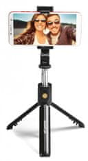 Aligator Bluetooth selfie tyč HA12, černá