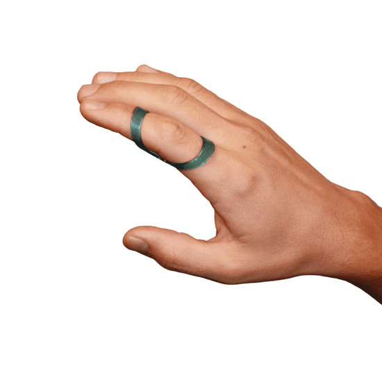 CATELL Fixační ortéza na prst dlouhá tyrkysová vel. 9, C5192*9