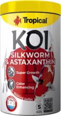 TROPICAL Koi Silkworm & Astaxanthin S 1000ml /320g pellet