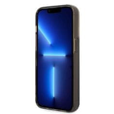 Karl Lagerfeld KLHCP14XLCKVK hard silikonové pouzdro iPhone 14 PRO MAX 6.7" black Liquid Glitter Elong