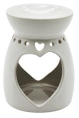 Arôme  Aromalampa Srdce, 13 cm Barva: šedá