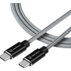 Tactical Fast Rope Aramid Cable USB-C/USB-C (100W 20V/5A) 0,3m šedý, 8596311153136