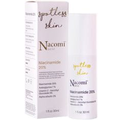 Nacomi Next Level Niacinamide 20% - vyhlazující sérum a redukující nedokonalosti, jizvy a změnu barvy 30 ml