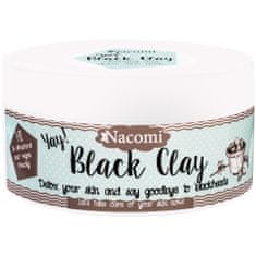 Nacomi Black Clay - černý detoxikační jíl na obličej 90 g