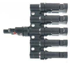 HADEX Rozbočení MC-4, 1x zdířka, 5x konektor