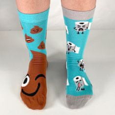 VivoVita Funny Socks – Sada ponožek s vtipnými vzory (4 páry), 39-42