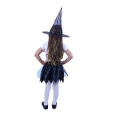 Kostým čarodějnice - Halloween 3-10 let