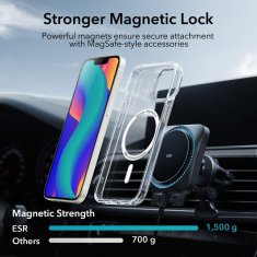 ESR Classic Kickstand HaloLock Magsafe pouzdro na iPhone 14 PLUS 6.7" Clear