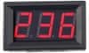 HADEX Voltmetr panelový LED červený, 70-500VAC, 2 vývody