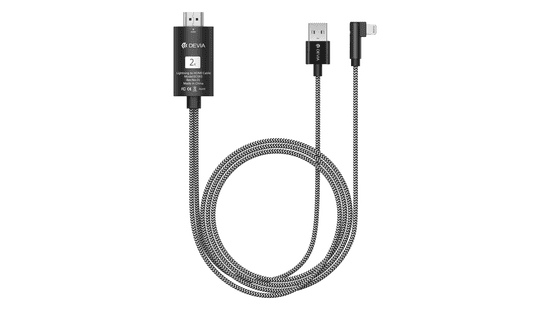 Devia kabel USB lightning-HDMI