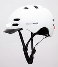 Safe-Tec MTV23 White M (55cm - 58cm) cyklistická helma
