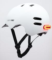 Safe-Tec MTV23 White L (58cm - 61cm) cyklistická helma