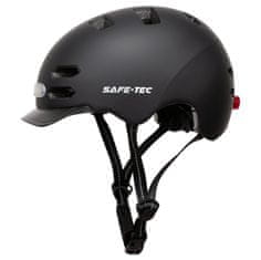 Safe-Tec MTV23 Black L (58cm - 61cm) cyklistická helma