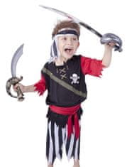 Dětský kostým Pirát s šátkem vel.M (6-8 let)
