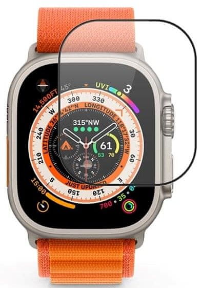 Levně EPICO Edge To Edge Glass for Apple Watch Ultra - 49mm 73812151300002
