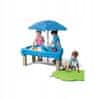 Vodní stůl s pískovištěm a deštníkem 2v1