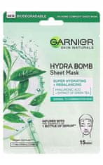 Garnier  hydra bomb skin mask smíšený čaj