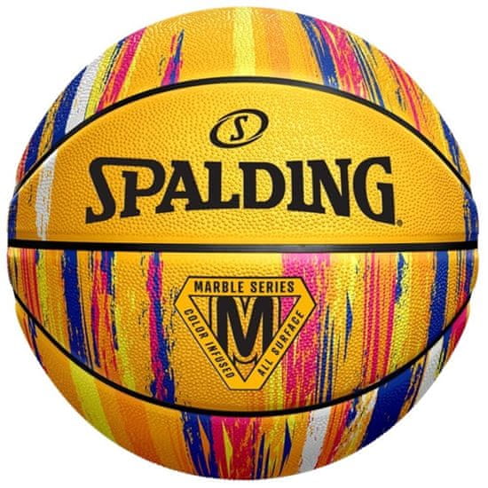 Spalding Míče basketbalové zlaté 7 Marble