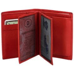 Delami Dámská kožená peněženka Delami Paul, červená