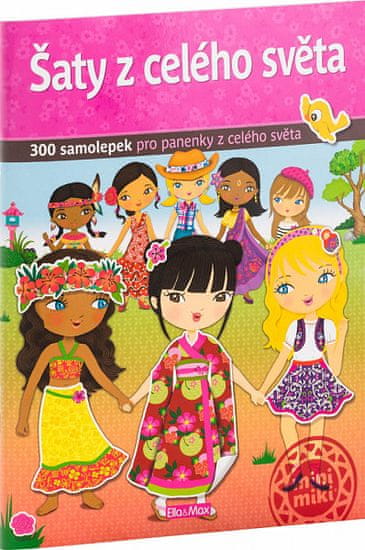 Julie Camel;Julie Camel: Šaty z celého světa - 300 samolepek pro panenky z celého světa