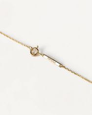 PDPAOLA Půvabný pozlacený náhrdelník písmeno "K" LETTERS CO01-522-U (řetízek, přívěsek)
