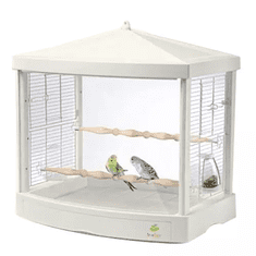 TERRA INTERNATIONAL 2418 - Klec pro malé papoušky, 58 (šířka) × 46 (hloubka) × 60 cm (výška) 