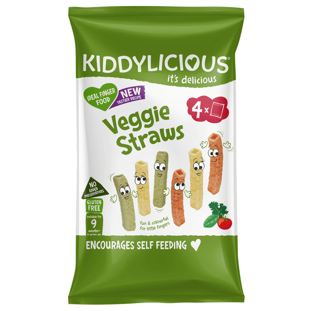 Levně Kiddylicious tyčinky zeleninové multipack (4x12g)