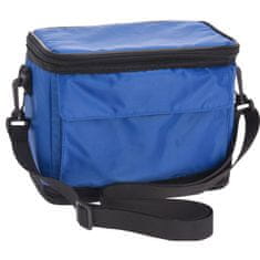 Excellent Houseware Chladicí taška, modrá a černá barva, 22 x 14 x 17 cm