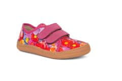 Froddo dívčí barefoot textilní tenisky G1700355-3 flowers, pro děti, 33